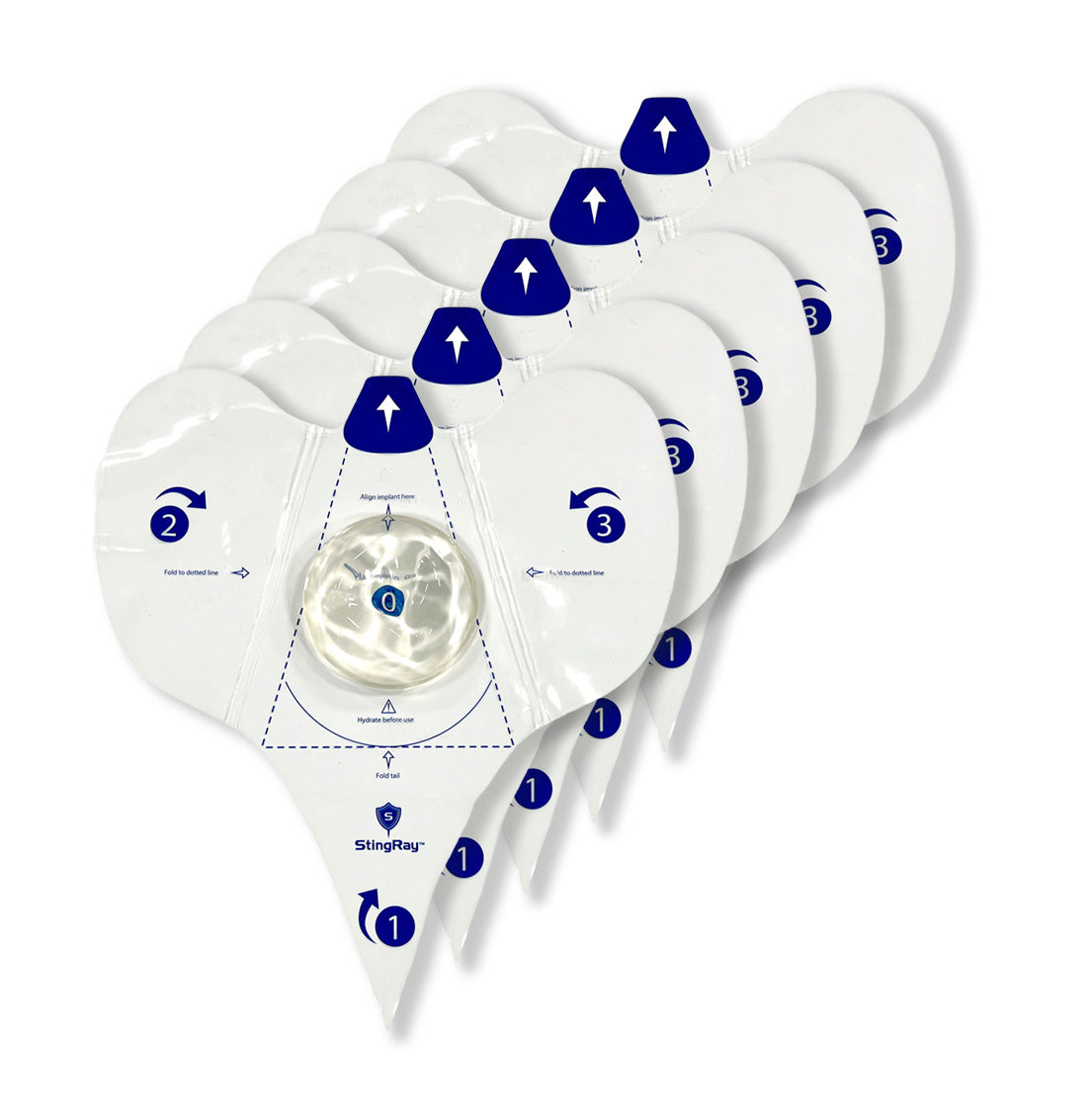 The StingRay® Touchless Breast Implant Insertion Device (Pack of 5)